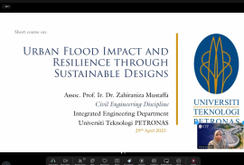 Online Class with Assoc. Prof. Ir. Dr. Zahiraniza Mustaffa