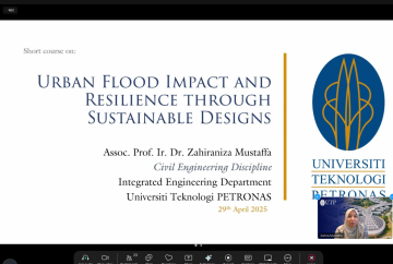 Online Class with Assoc. Prof. Ir. Dr. Zahiraniza Mustaffa