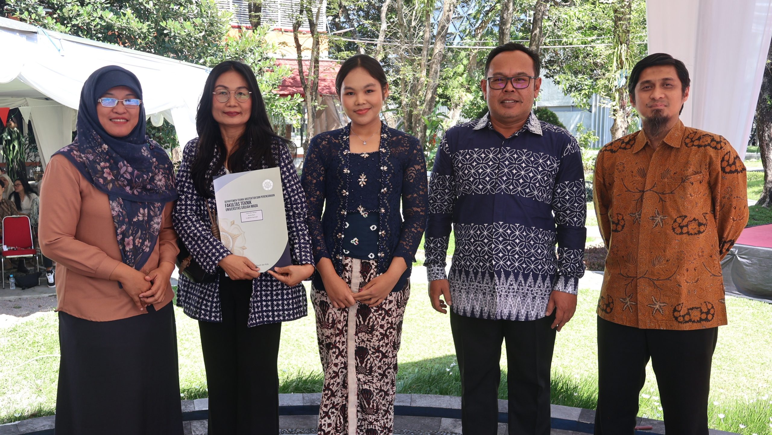 Peraih IPK Tertinggi Program Studi Arsitektur, Audreylia Adeana Kayla Putri
